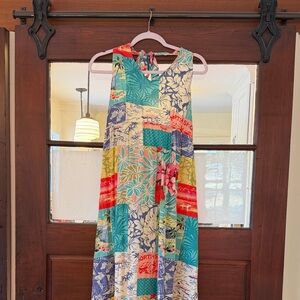 Tommy Bahama Relax Multicolor Halter Surf Dress
